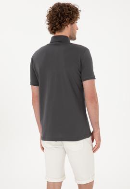 Erkek Antrasit Basic Tişört - 50306015008