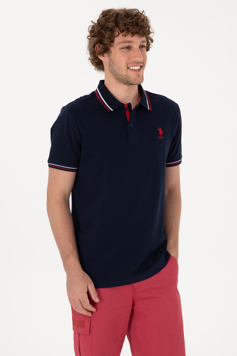 Erkek Lacivert Basic Tişört - 50306011029