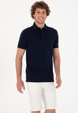 Erkek Lacivert Basic Tişört - 50306015058