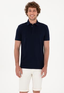 Erkek Lacivert Basic Tişört - 50306015058