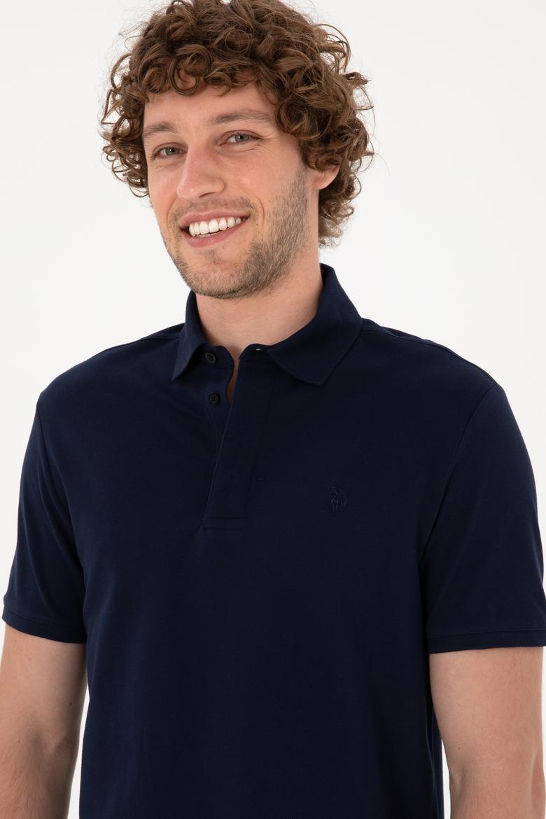 Erkek Lacivert Basic Tişört - 50306015058