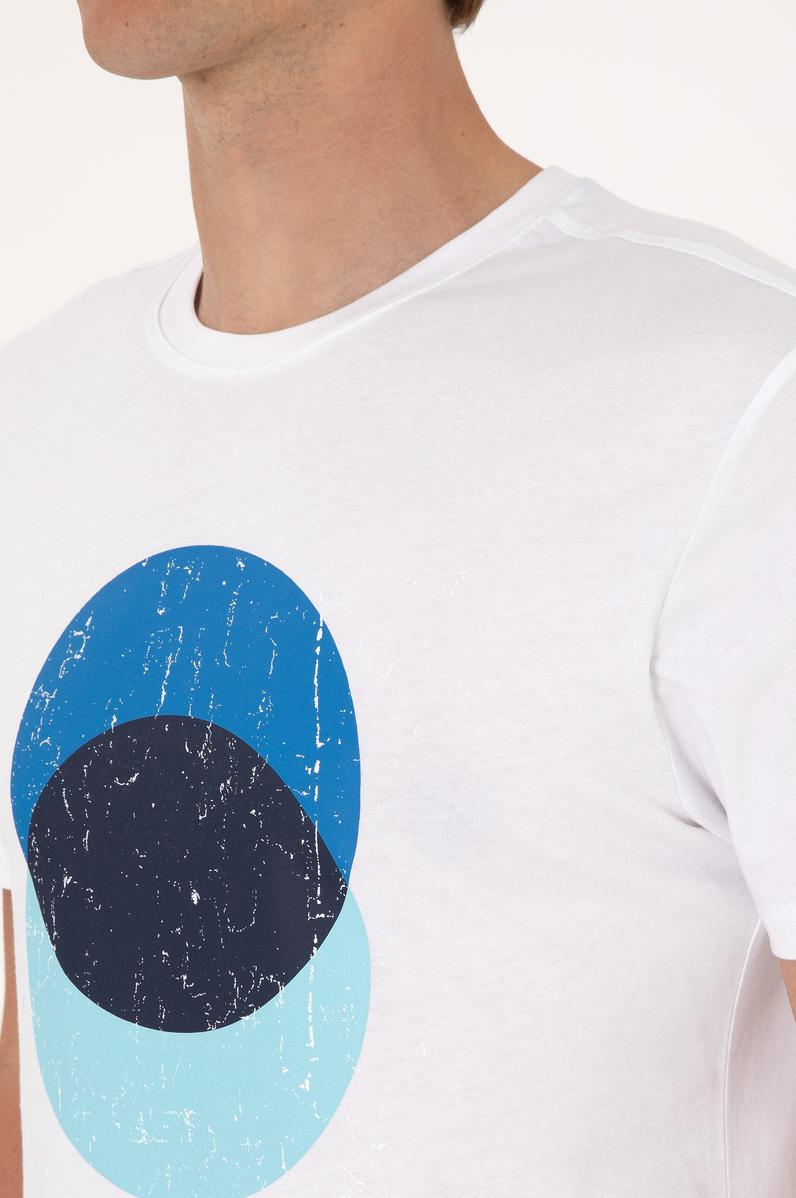 Erkek Beyaz Tişört