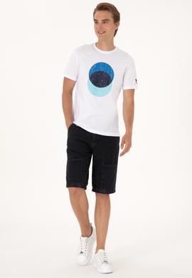 Erkek Beyaz Tişört - 50307352049