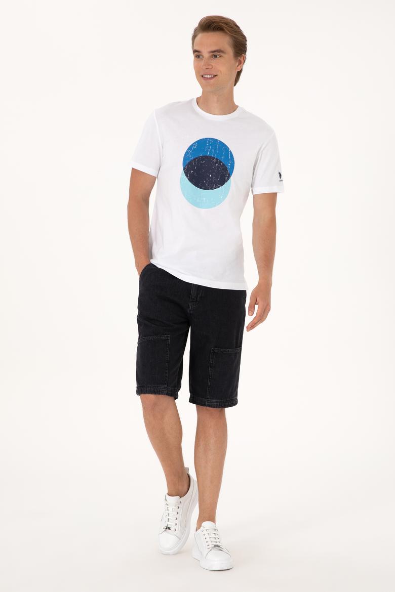 Erkek Beyaz Tişört - 50307352049