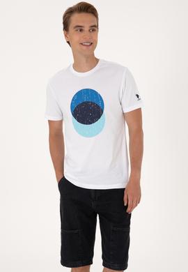 Erkek Beyaz Tişört - 50307352049