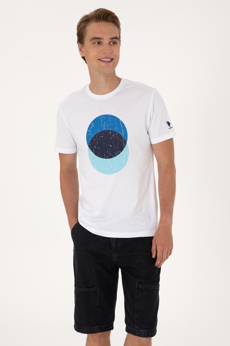 Erkek Beyaz Tişört