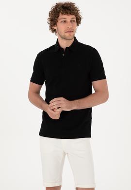 Erkek Siyah Basic Tişört - 50306015048