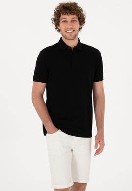 Erkek Siyah Basic Tişört - 50306015048