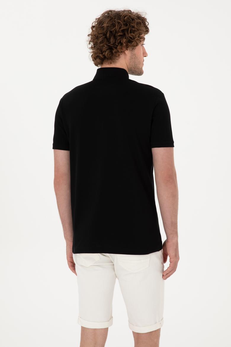 Erkek Siyah Basic Tişört - 50306015048