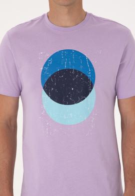 Erkek Lila Tişört - 50307352057