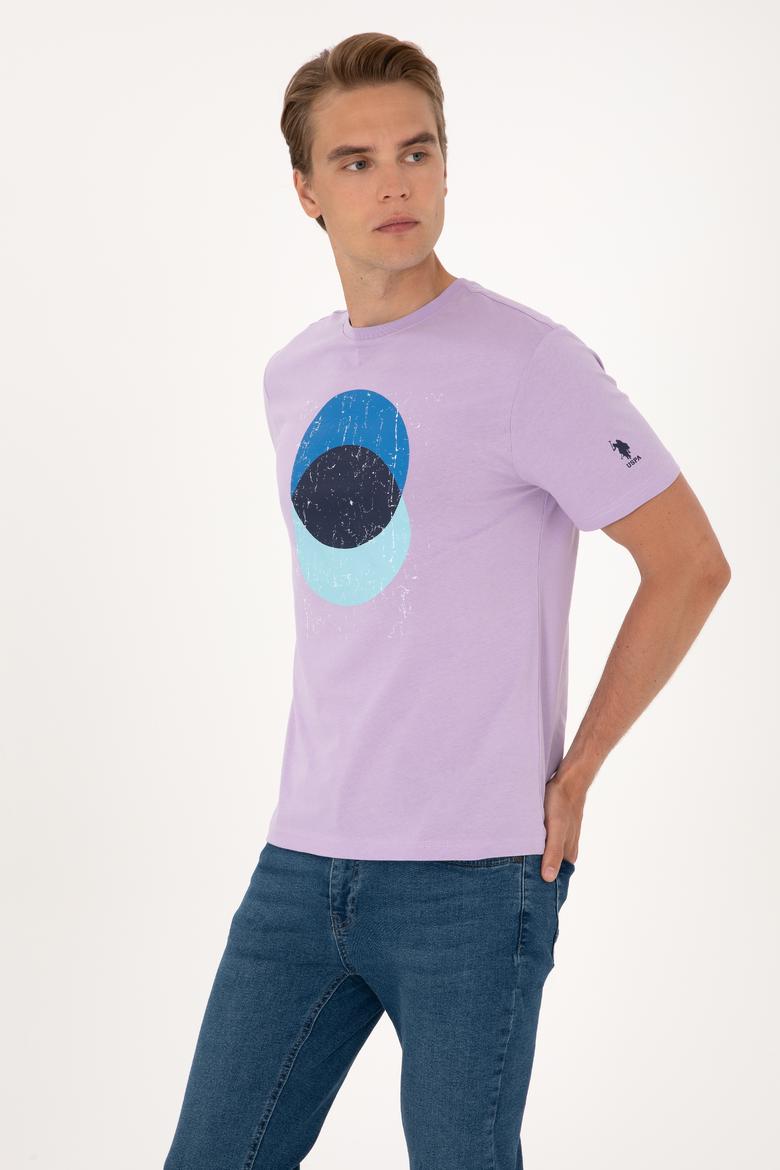 Erkek Lila Tişört - 50307352057