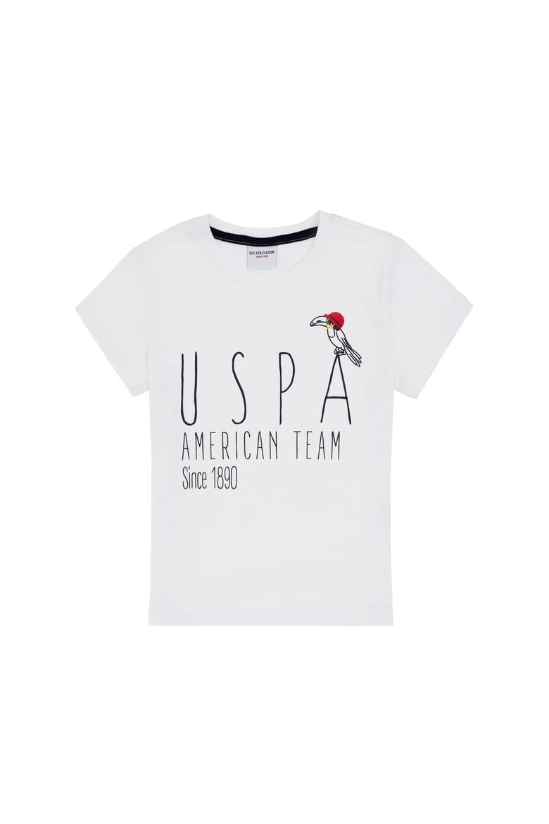 Erkek Çocuk Beyaz Tişört - 50307267011