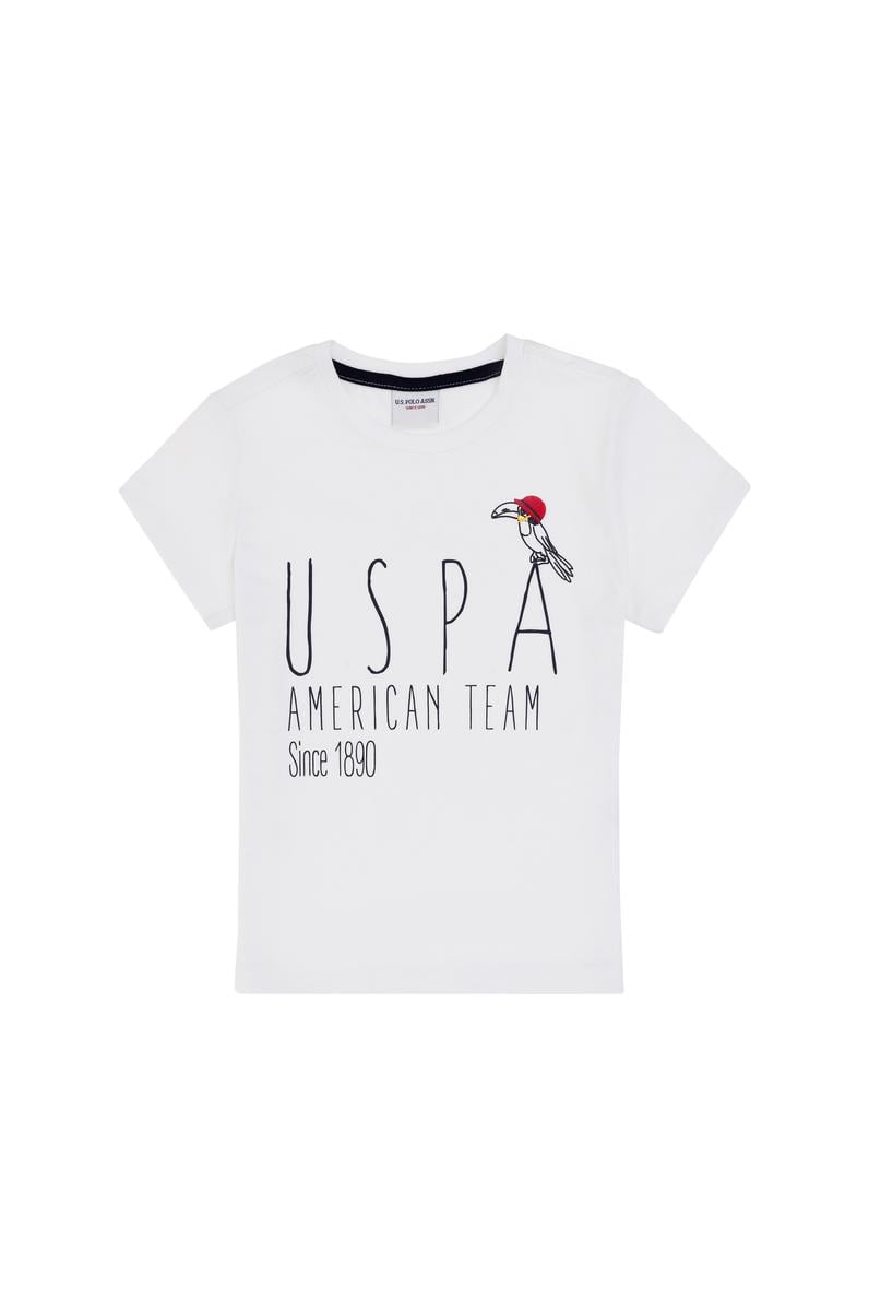 Erkek Çocuk Beyaz Tişört