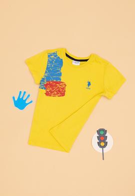 Erkek Çocuk Sarı Tişört - 50307272003