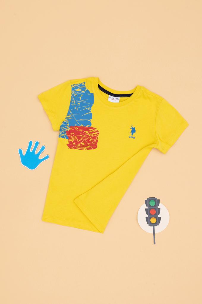 Erkek Çocuk Sarı Tişört