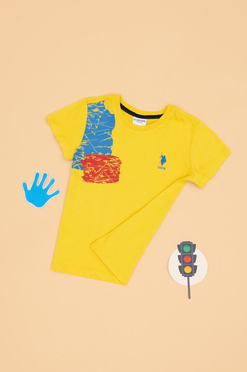 Erkek Çocuk Sarı Tişört