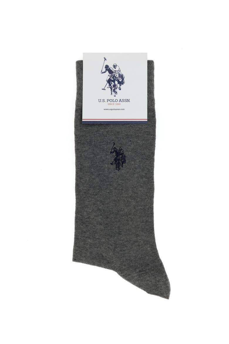 Erkek Gri Melanj Çorap - 50295615022