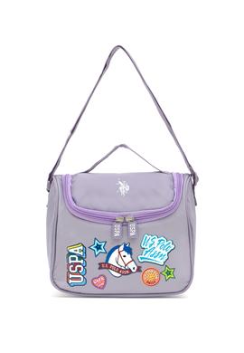 Kız Çocuk Lila Grafik Baskılı Beslenme Çantası - 50315110001