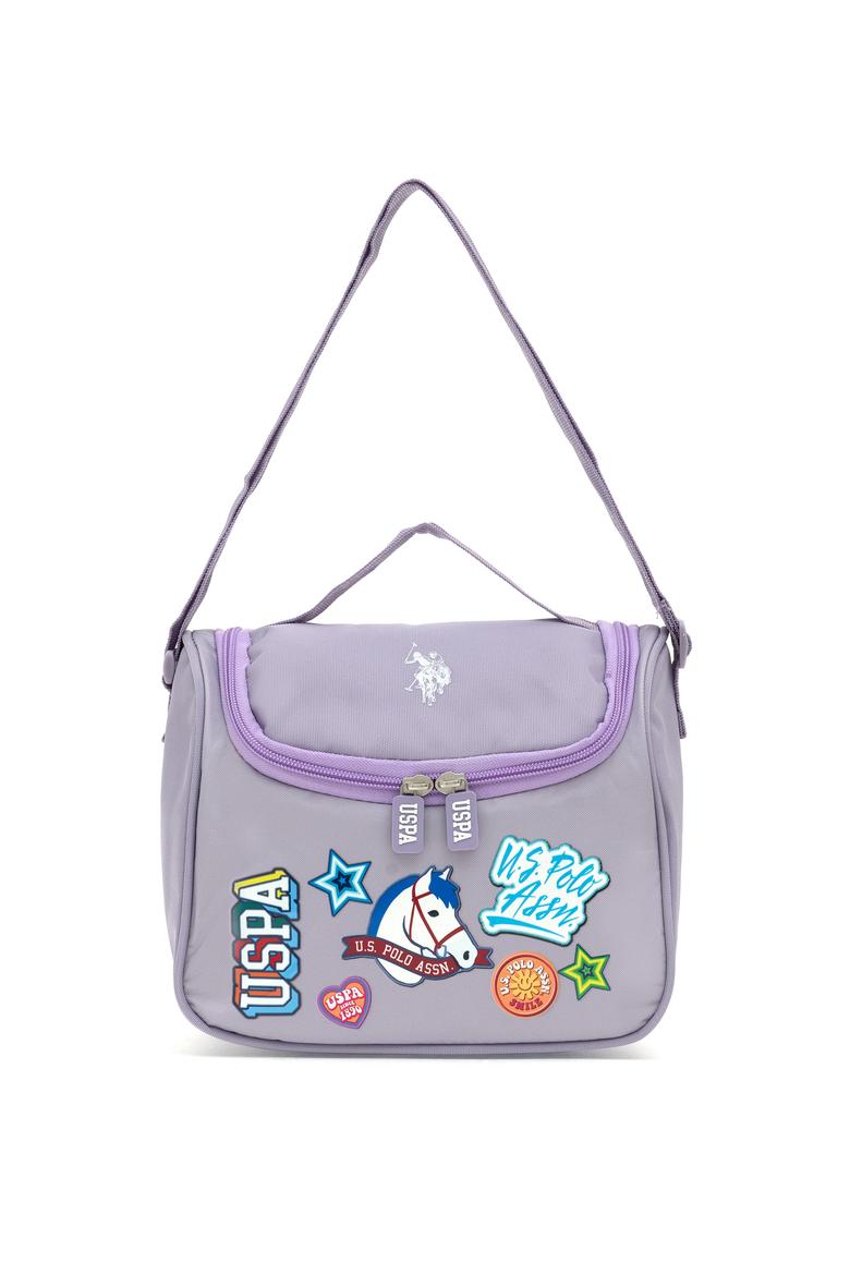 Kız Çocuk Lila Grafik Baskılı Beslenme Çantası - 50315110001