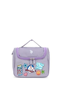 Kız Çocuk Lila Grafik Baskılı Beslenme Çantası - 50315110001