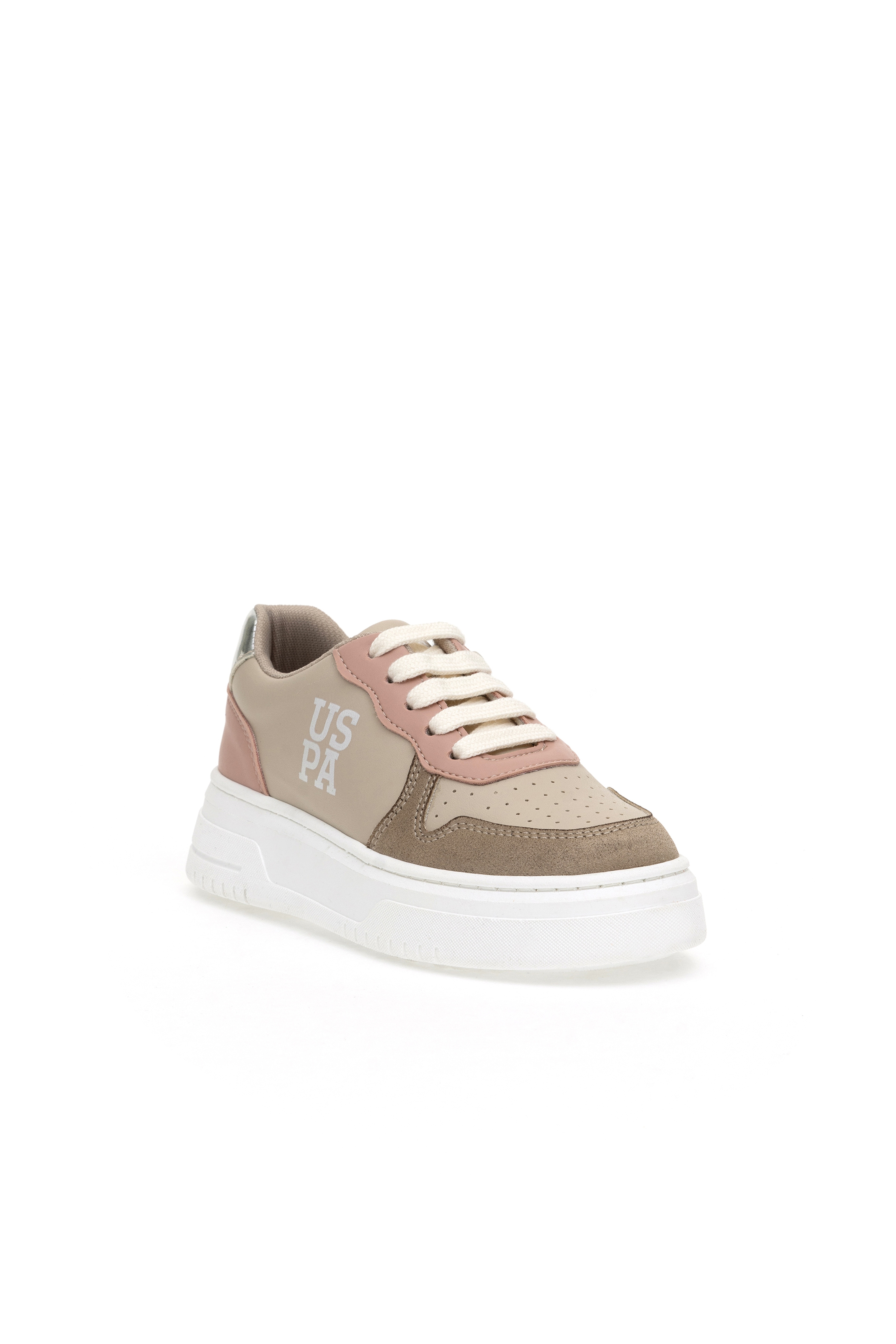 Kız Çocuk Bej Sneaker Ayakkabı