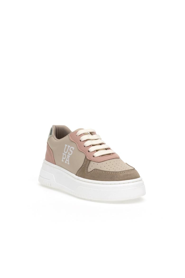 Kız Çocuk Bej Sneaker Ayakkabı - 50315546019