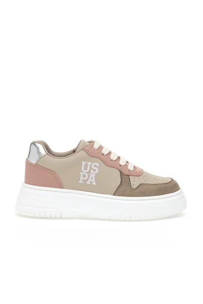 Kız Çocuk Bej Sneaker Ayakkabı