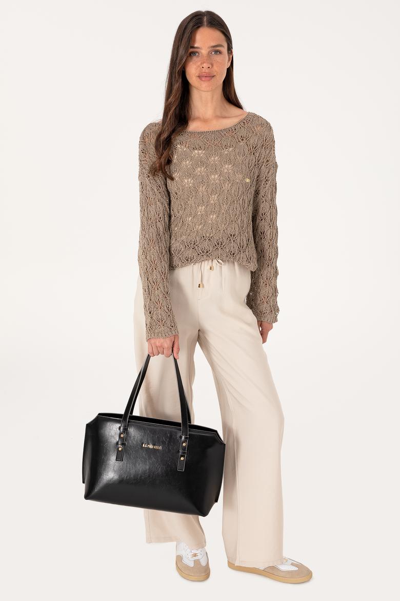 Kadın Siyah Omuz Çantası
