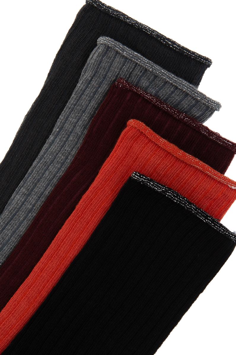 Kadın Çok Renkli Soket Çorap