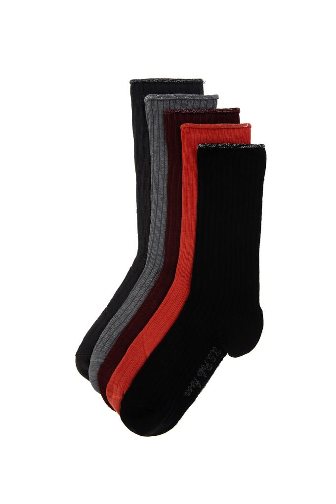 Kadın Çok Renkli Soket Çorap