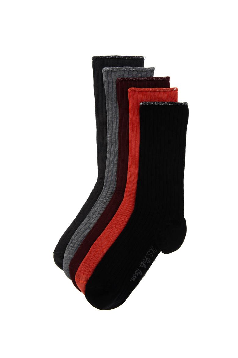 Kadın Çok Renkli Soket Çorap