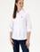 Kadın Beyaz Uzun Kollu Basic Gömlek