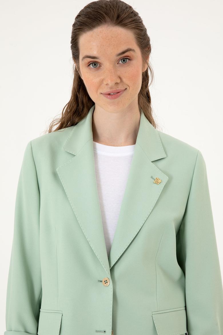 Kadın Su Yeşili Ceket - 50301164066