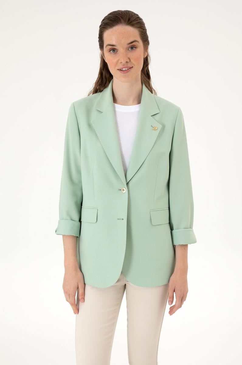 Kadın Su Yeşili Ceket