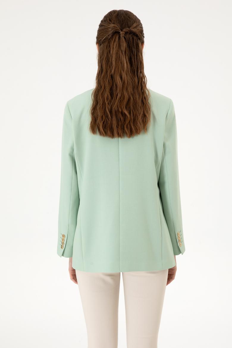 Kadın Su Yeşili Ceket - 50301164066