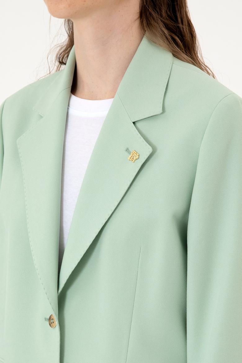 Kadın Su Yeşili Ceket - 50301164066