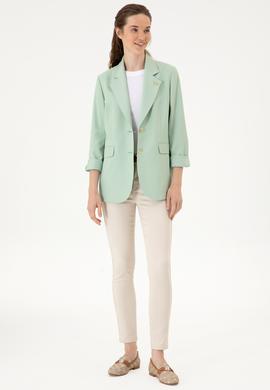 Kadın Su Yeşili Ceket - 50301164066