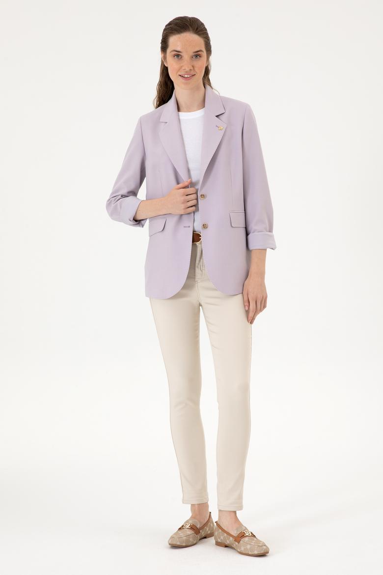 Kadın Lila Ceket - 50301164038