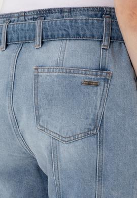 Kadın Açık Mavi Jean Şort - 50304336002