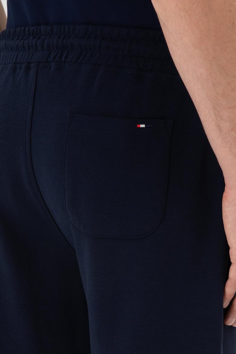 Erkek Lacivert Örme Şort - 50307310007