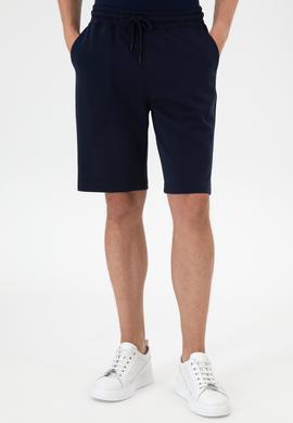 Erkek Lacivert Örme Şort - 50307310007