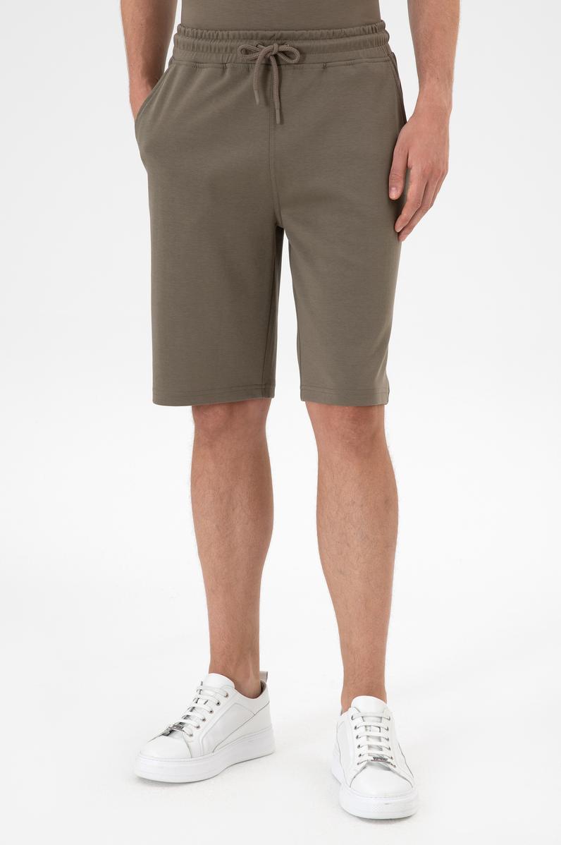 Erkek Vizon Örme Şort