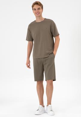 Erkek Vizon Örme Şort - 50307310047