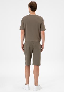 Erkek Vizon Örme Şort - 50307310047