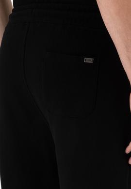 Erkek Siyah Örme Şort - 50306964016