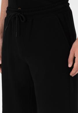 Erkek Siyah Örme Şort - 50306964016