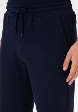 Erkek Lacivert Örme Şort - 50306964006