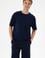 Erkek Comfort Fit Bisiklet Yaka Lacivert Tişört