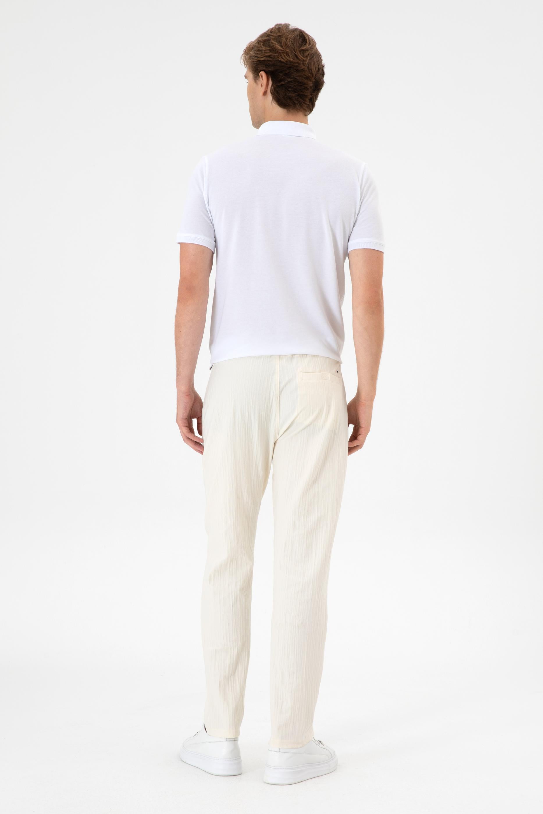 Erkek Krem Eşofman Altı