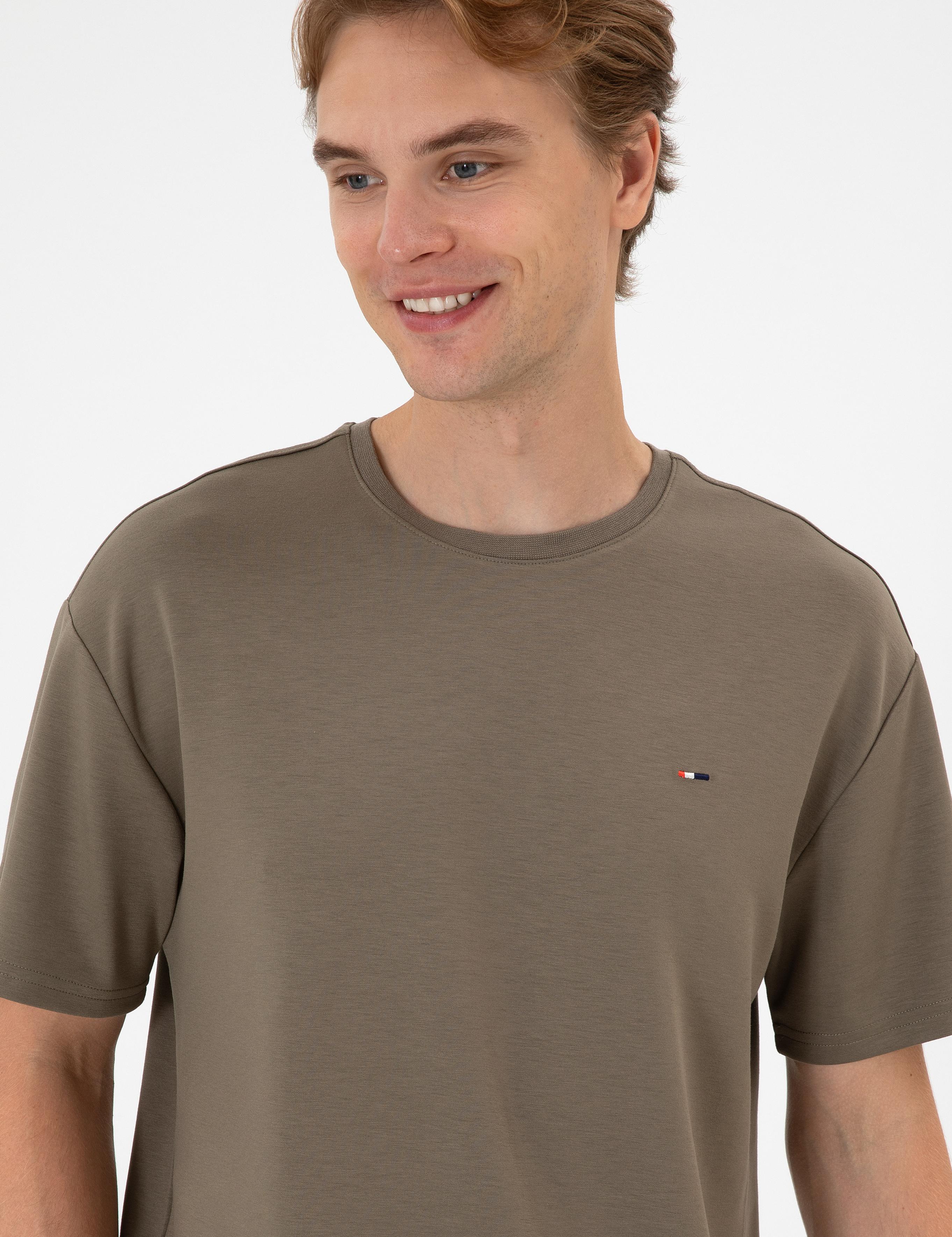تی شرت یقه گرد ریلکس یقه گرد مردانه یو اس پولو | U.S. Polo Assn. - تصویر 2